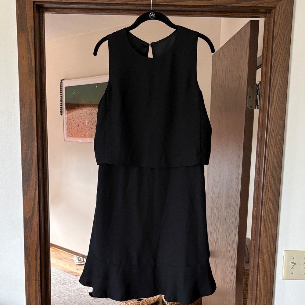 Elegant Black Sleeveless Dress